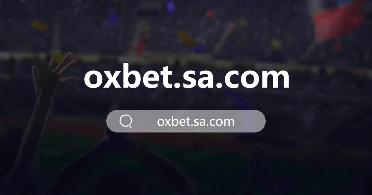 oxbet.sa.com - CÁ CƯỢC UY TÍN LINK Oxbet TẶNG 188K